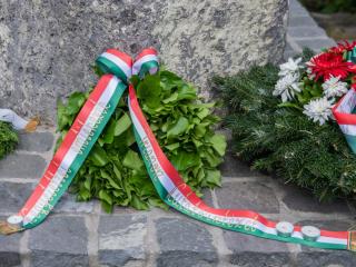 Trianon Kutatóintézet koszorúzása a 100 éves évfordulón