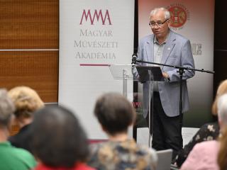 Vári Fábián László, az MMA Irodalmi tagozata vezetője