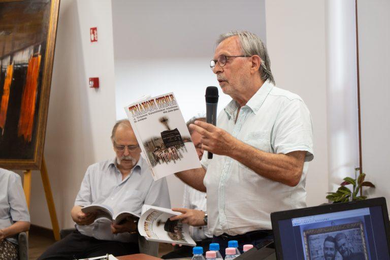 Szidiropulosz Archimédesz a makói kötetbemutatón 2019. július 5-én