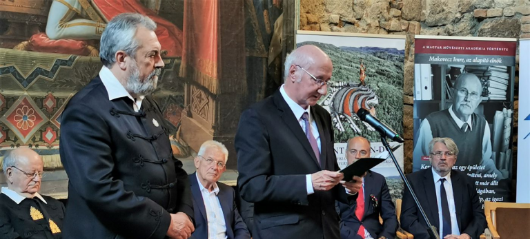 Pécsi L. Dániel a Szent István Emlékérem 2021 évi kitüntetettje