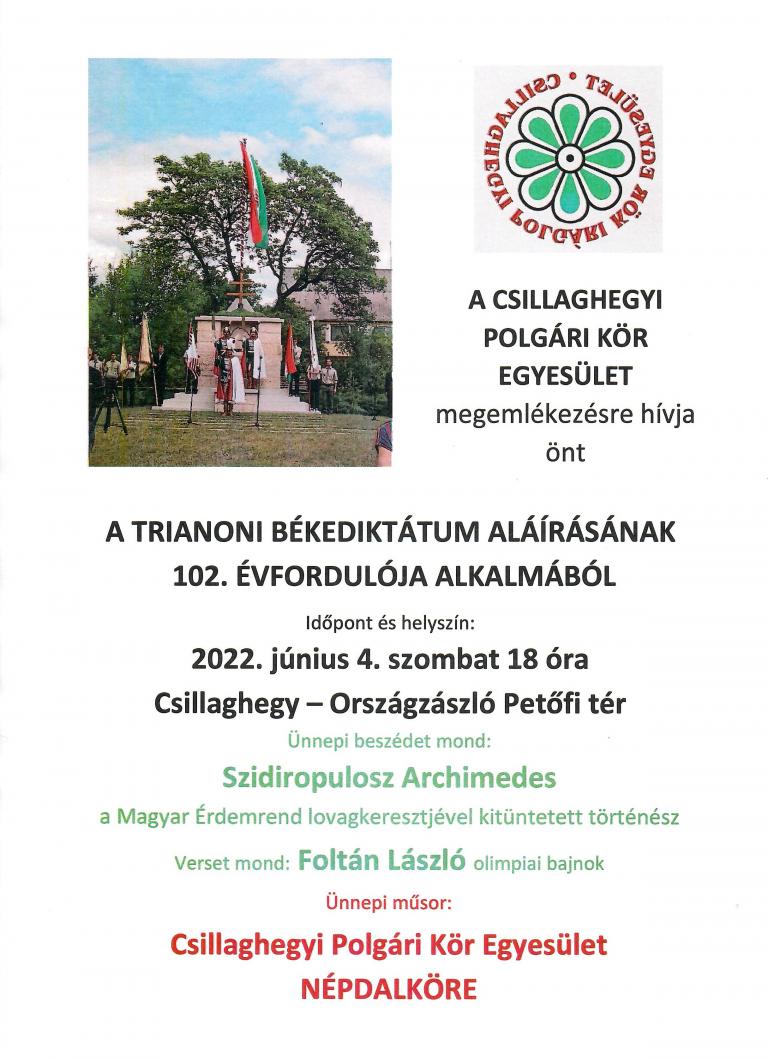 20220604_Csillaghegyi Polgári Kör- Meghívó_Megemlékezés