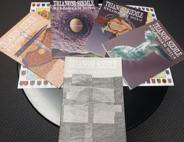 Trianoni Szemle 2021 1-5  Különszám bemutatója Auguszt cukrászda